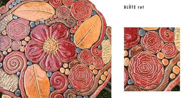 Blüte rot